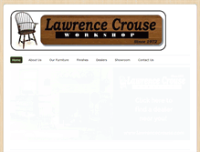 Tablet Screenshot of lawrencecrouse.com